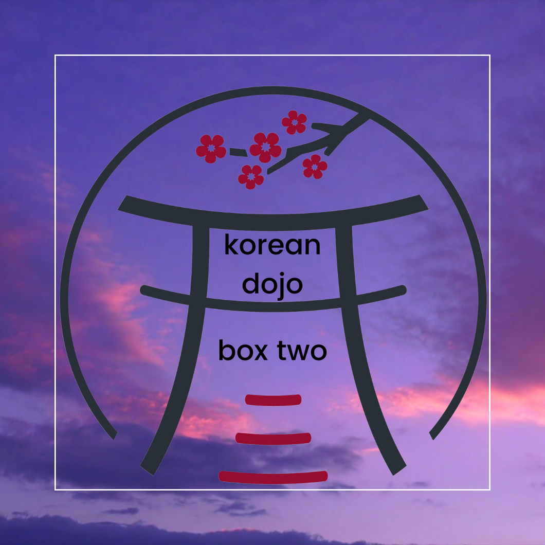 Korean Dojo Language Box 2